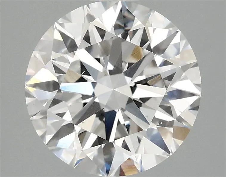 2.81ct Round Lab Grown Diamond (Colour D, Clarity VS2, Cut EX, IGI Certified)