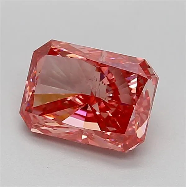 2.00ct Radiant Lab Grown Diamond (Colour Fancy Vivid Pink, Clarity VS2, IGI Certified)