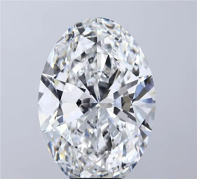 9.09ct Oval Lab Grown Diamond (Colour E, Clarity VS1, IGI Certified)