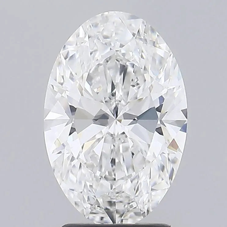 2.53ct Oval Lab Grown Diamond (Colour E, Clarity VVS1, IGI Certified)