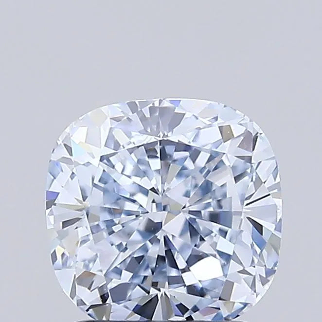 1.54ct Cushion modified Lab Grown Diamond (Colour Fancy Blue, Clarity VVS1, IGI Certified)