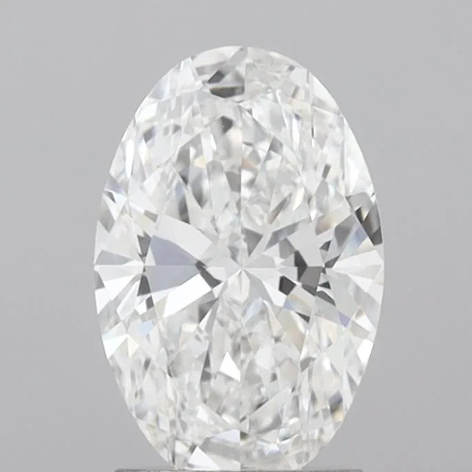 2.08ct Oval Lab Grown Diamond (Colour E, Clarity VVS2, IGI Certified)
