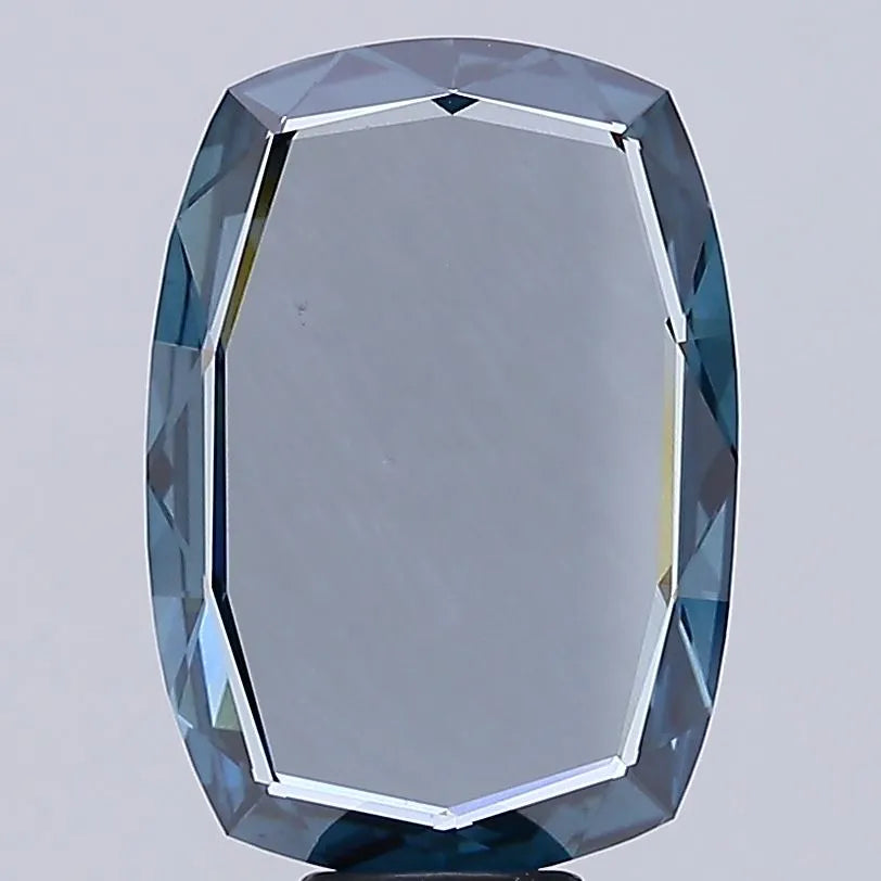 5.18ct Rose cut Lab Grown Diamond (Colour Fancy Intense Blue, Clarity VS1, IGI Certified)