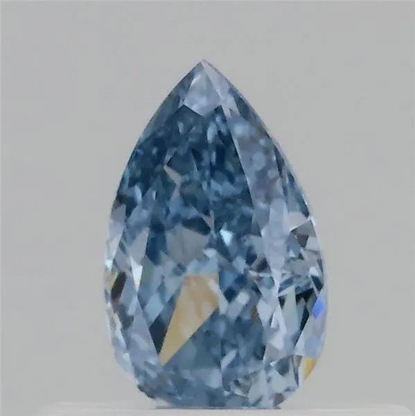 0.33ct Pear Lab Grown Diamond (Colour Fancy Intense Blue, Clarity VS1, IGI Certified)