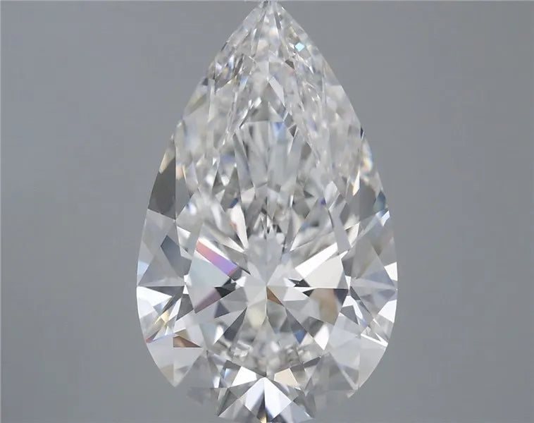 5.31ct Pear Lab Grown Diamond (Colour F, Clarity VVS2, IGI Certified)