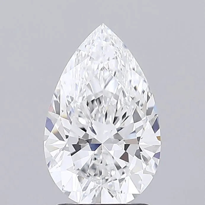 2.07ct Pear Lab Grown Diamond (Colour D, Clarity VVS2, IGI Certified)