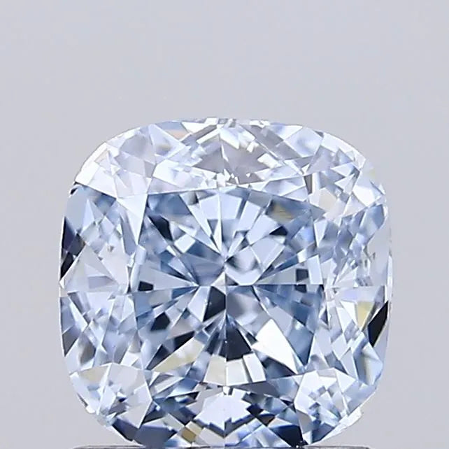 1.15ct Cushion modified Lab Grown Diamond (Colour Fancy Blue, Clarity VVS2, IGI Certified)