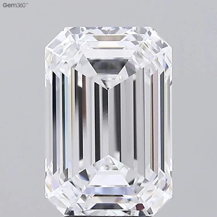 4.91ct Emerald Lab Grown Diamond (Colour E, Clarity VVS1, GIA Certified)