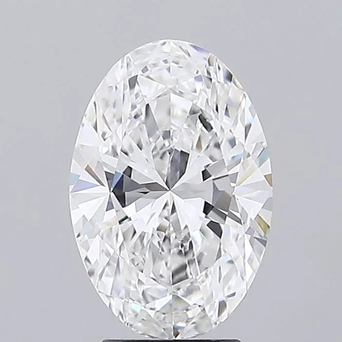 3.02ct Oval Lab Grown Diamond (Colour E, Clarity VVS1, IGI Certified)