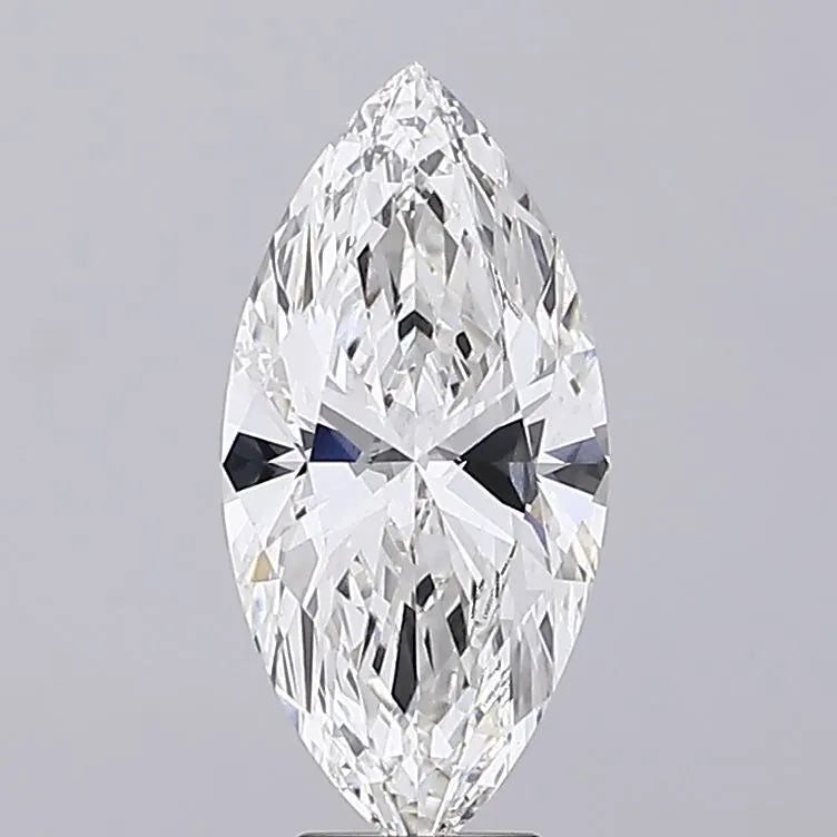 5.51ct Marquise Lab Grown Diamond (Colour G, Clarity VVS2, IGI Certified)