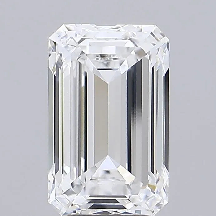 5.53ct Emerald Lab Grown Diamond (Colour D, Clarity VVS2, IGI Certified)