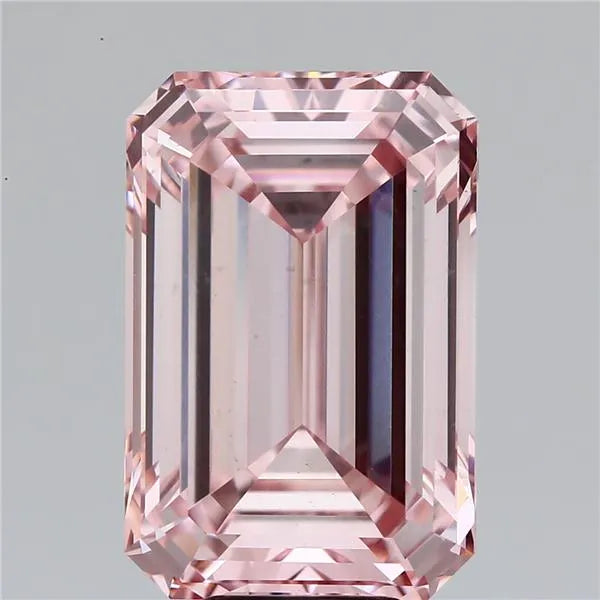 8.40ct Emerald Lab Grown Diamond (Colour Fancy Intense Pink, Clarity VS1, IGI Certified)