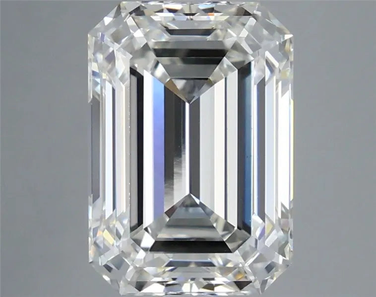 5.37ct Emerald Lab Grown Diamond (Colour G, Clarity VVS2, IGI Certified)