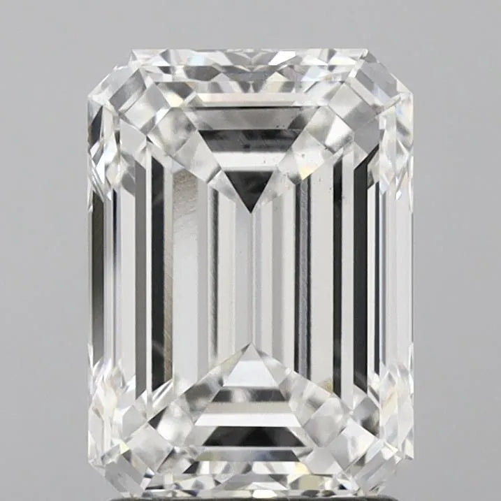 2.49ct Emerald Lab Grown Diamond (Colour E, Clarity VS2, IGI Certified)
