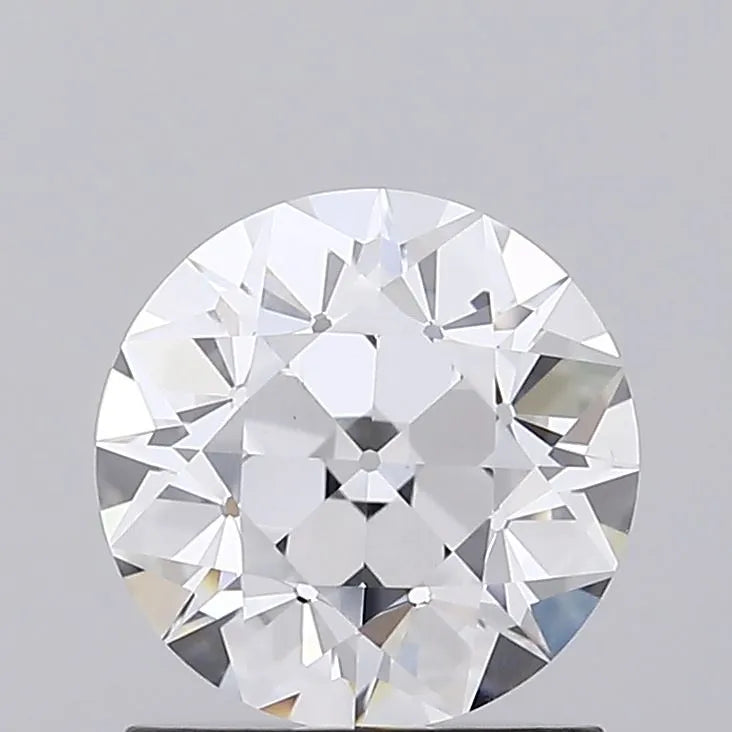 1.29ct European cut Lab Grown Diamond (Colour D, Clarity VVS2, IGI Certified)