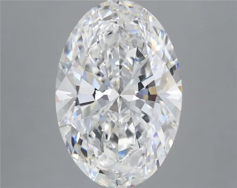 6.08ct Oval Lab Grown Diamond (Colour E, Clarity VVS2, IGI Certified)