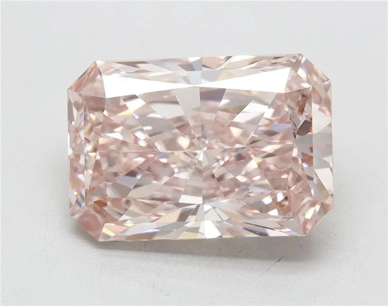 5.09ct Radiant Lab Grown Diamond (Colour Fancy Vivid Pink, Clarity VS1, IGI Certified)