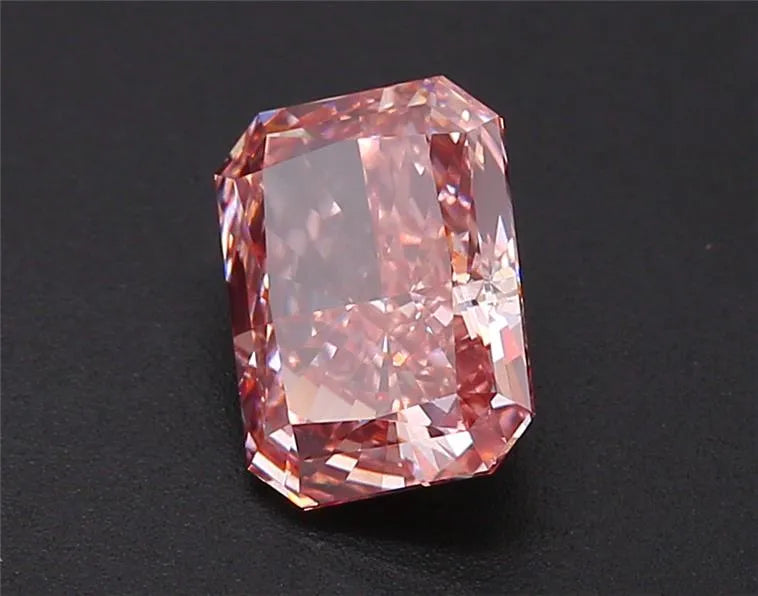 2.01ct Radiant Lab Grown Diamond (Colour Fancy Vivid Pink, Clarity VVS2, IGI Certified)