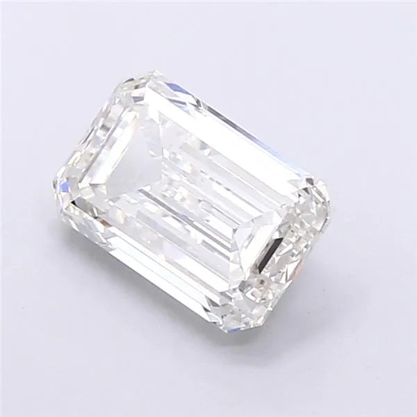 2.24ct Emerald Lab Grown Diamond (Colour G, Clarity VVS2, IGI Certified)
