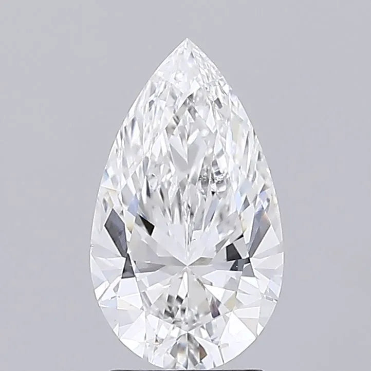 2.01ct Pear Lab Grown Diamond (Colour E, Clarity VVS2, IGI Certified)