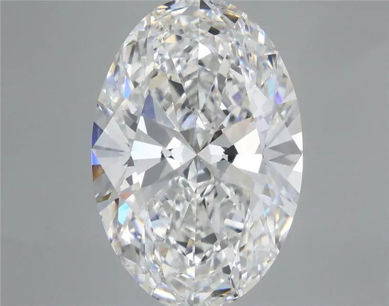 7.52ct Oval Lab Grown Diamond (Colour E, Clarity VVS2, IGI Certified)