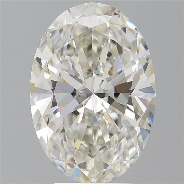5.23ct Oval Lab Grown Diamond (Colour H, Clarity VVS2, Cut EX, IGI Certified)