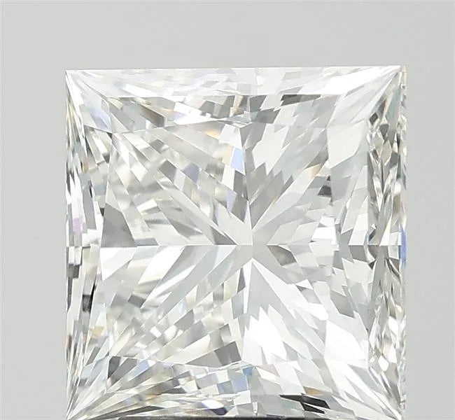 5.10ct Princess Lab Grown Diamond (Colour G, Clarity VVS2, IGI Certified)