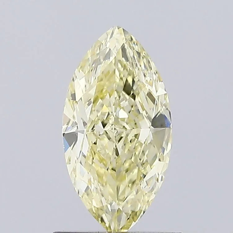 1.04ct Marquise Lab Grown Diamond (Colour Fancy Yellow, Clarity VVS2, IGI Certified)