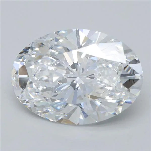 4.93ct Oval Lab Grown Diamond (Colour E, Clarity VVS2, Cut EX, IGI Certified)