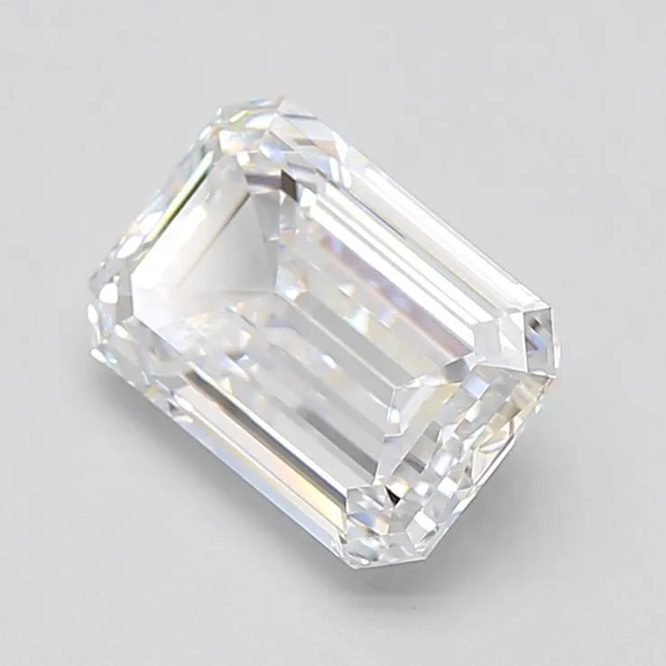 2.30ct Emerald Lab Grown Diamond (Colour D, Clarity VVS1, GIA Certified)