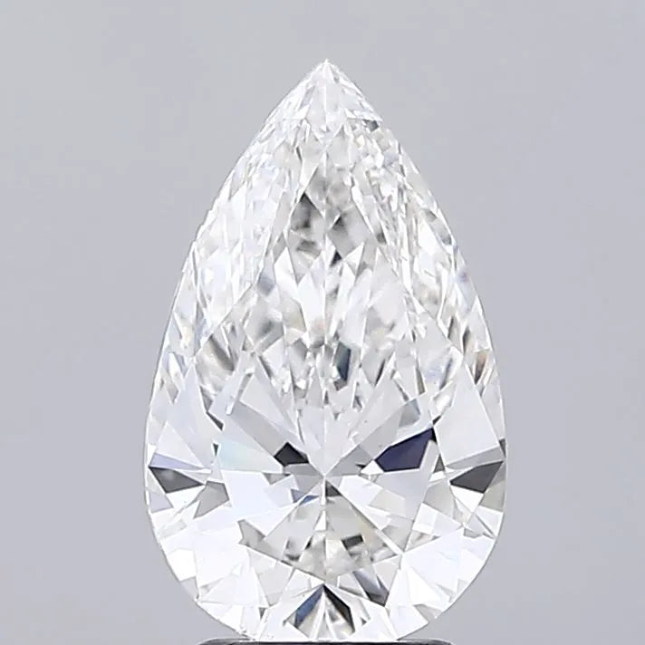 3.00ct Pear Lab Grown Diamond (Colour F, Clarity VVS2, IGI Certified)