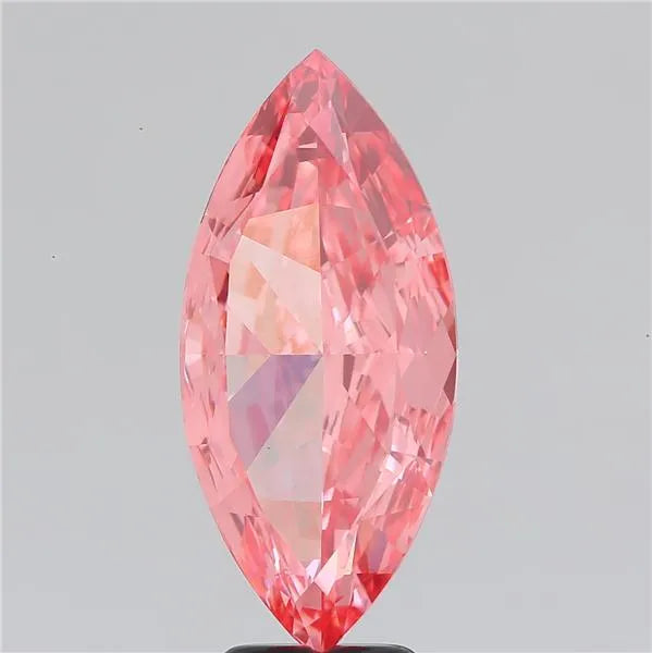 5.12ct Marquise Lab Grown Diamond (Colour Fancy Vivid Pink, Clarity VS1, IGI Certified)