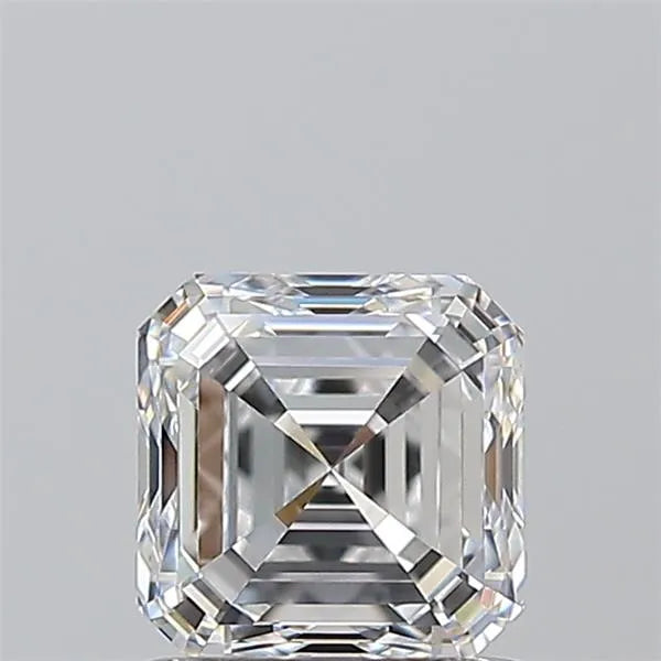 1.00ct Asscher Natural Diamond (Colour D, Clarity VVS1, GIA Certified)