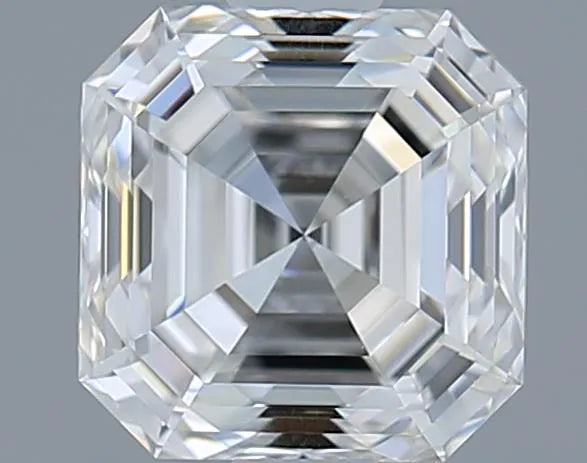 1.00ct Asscher Natural Diamond (Colour F, Clarity VVS1, Cut EX, GIA Certified)