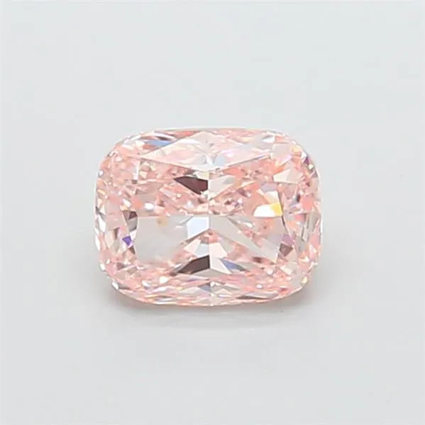 1.00ct Cushion modified Lab Grown Diamond (Colour Fancy Pink, Clarity VVS2, IGI Certified)