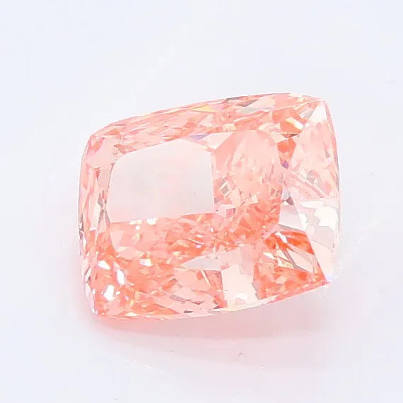 1.00ct Cushion modified Lab Grown Diamond (Colour Fancy Vivid Pink, Clarity VVS2, IGI Certified)