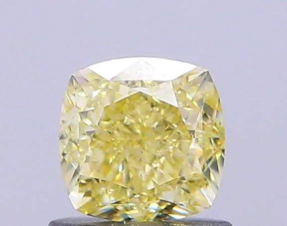1.00ct Cushion modified Natural Diamond (Colour Fancy Brownish Yellow, Clarity VS2, GIA Certified)