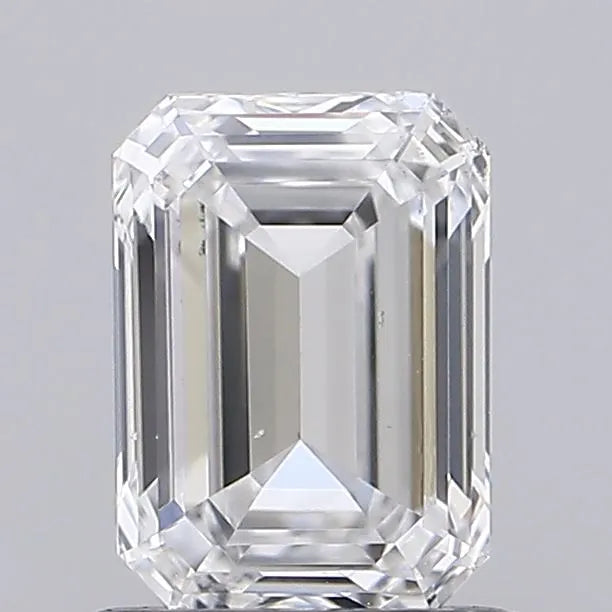 1.00ct Emerald Lab Grown Diamond (Colour D, Clarity SI1, IGI Certified)