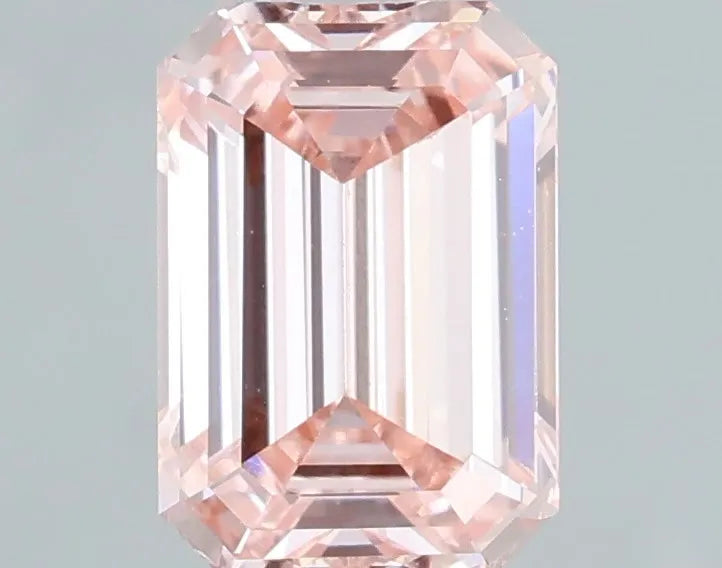 1.00ct Emerald Lab Grown Diamond (Colour Fancy Intense Pink, Clarity VVS2, IGI Certified)