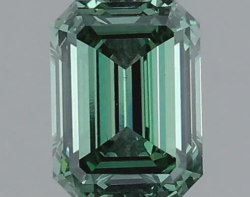 1.00ct Emerald Lab Grown Diamond (Colour Fancy Vivid Green, Clarity VS1, IGI Certified)