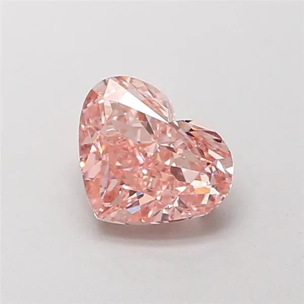 1.00ct Heart Lab Grown Diamond (Colour Fancy Intense Pink, Clarity VS2, IGI Certified)