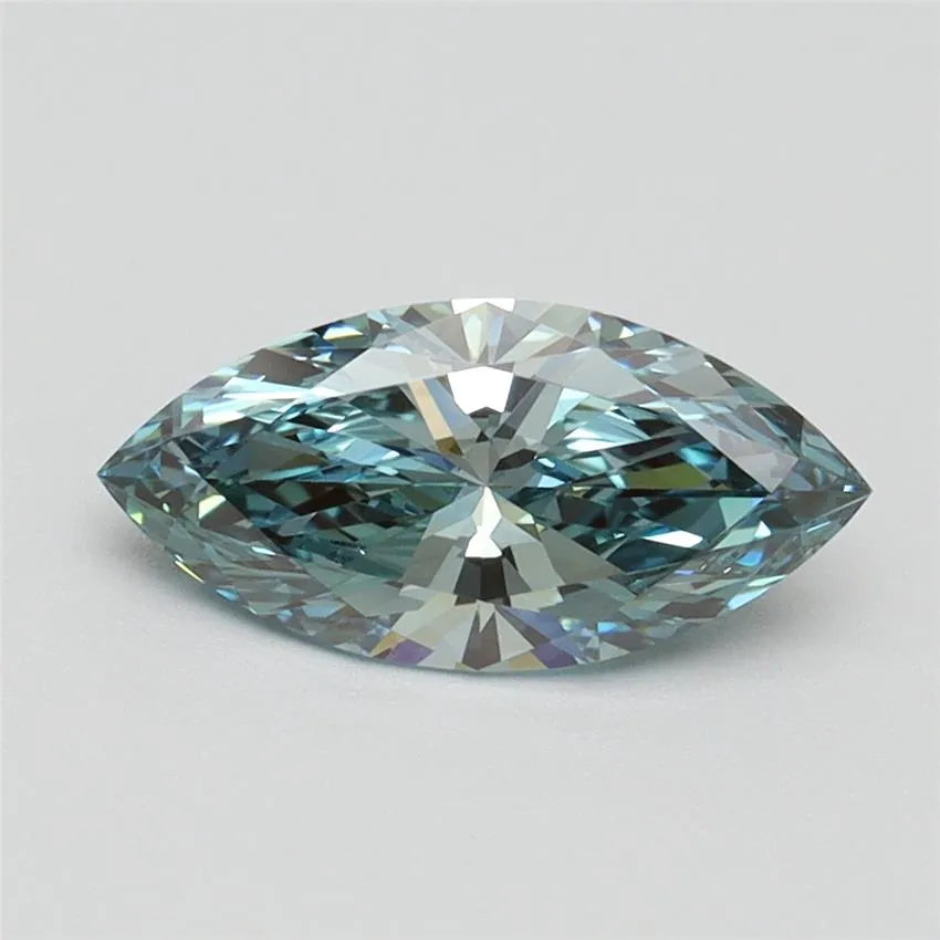 1.00ct Marquise Lab Grown Diamond (Colour Fancy Intense Green, Clarity VVS2, IGI Certified)