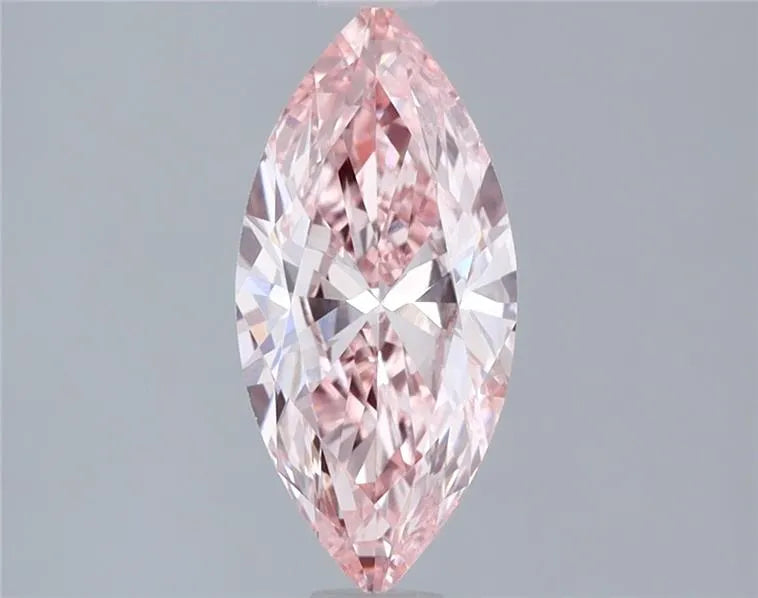 1.00ct Marquise Lab Grown Diamond (Colour Fancy Vivid Pink, Clarity VS1, Uncertified)