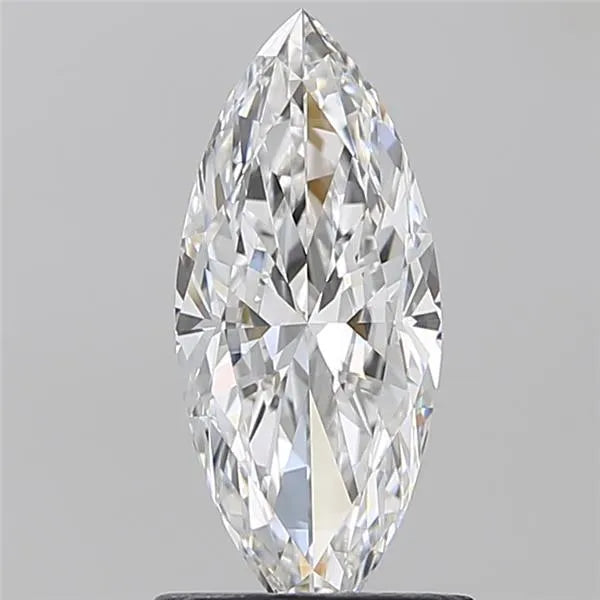 1.00ct Marquise Natural Diamond (Colour E, Clarity IF, GIA Certified)