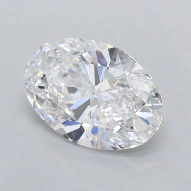 1.00ct Oval Lab Grown Diamond (Colour D, Clarity FL, IGI Certified)