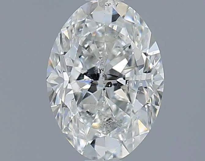 1.00ct Oval Natural Diamond (Colour G, Clarity SI2, Cut VG, HRD Certified)