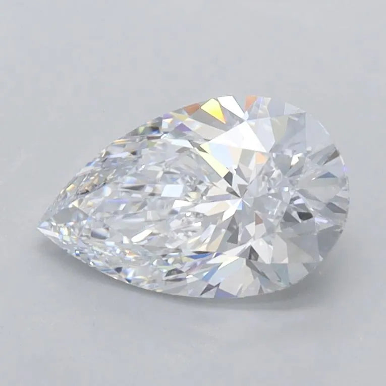 1.00ct Pear Lab Grown Diamond (Colour D, Clarity FL, IGI Certified)
