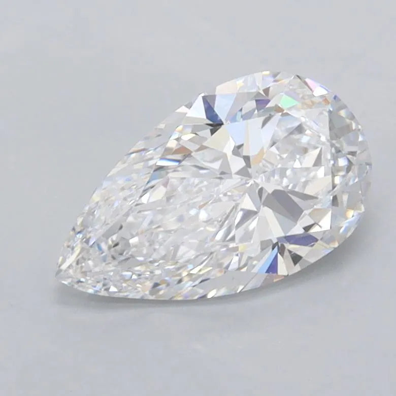 1.00ct Pear Lab Grown Diamond (Colour D, Clarity FL, IGI Certified)