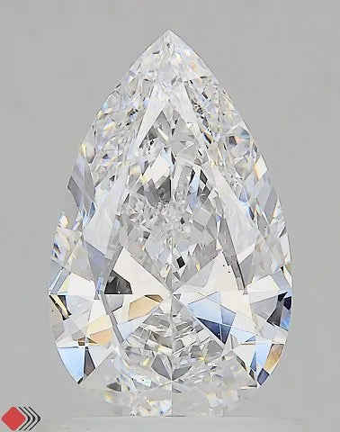 1.00ct Pear Lab Grown Diamond (Colour D, Clarity VVS2, IGI Certified)