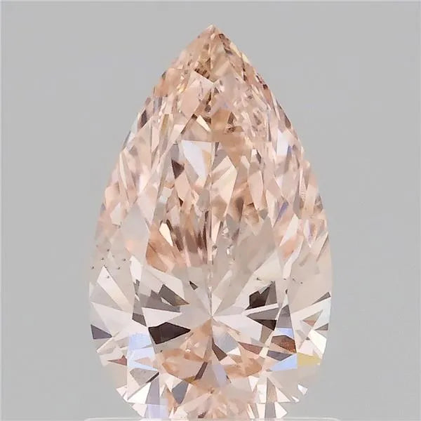 1.00ct Pear Lab Grown Diamond (Colour Fancy Intense Pink, Clarity VS1, IGI Certified)